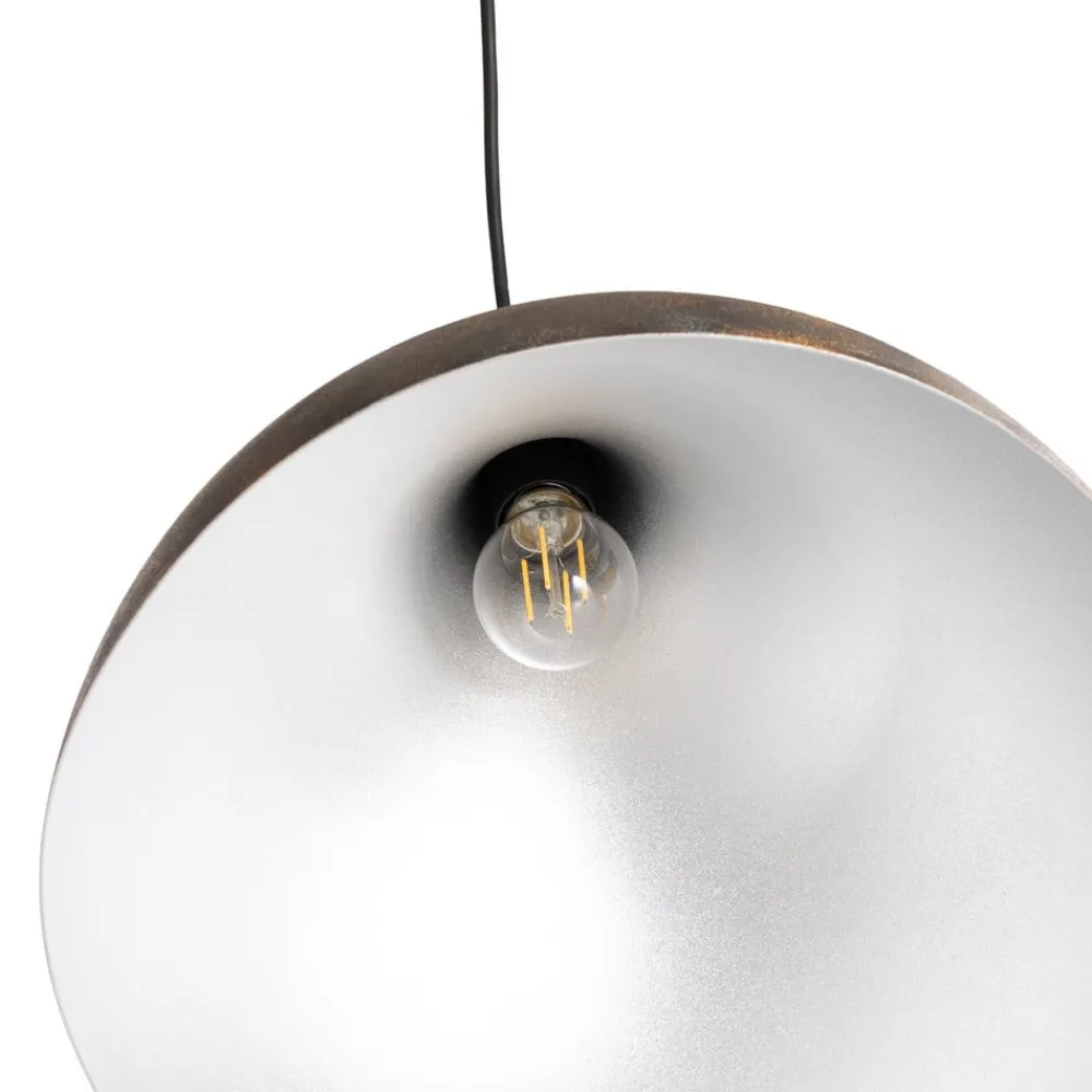 Opviq Pendellamper > Hængelampe Bitlislim, antikbrun, Ø 41 cm, metal, E27