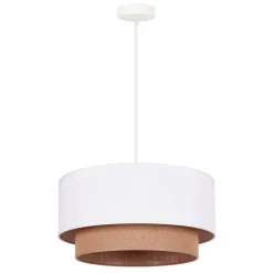 Duolla Pendellamper > Hængelampe BohoØ 45 cm 1flg. hvid/jute