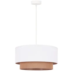 Duolla Pendellamper > Hængelampe BohoØ 45 cm 1flg. hvid/jute