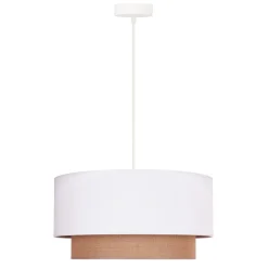 Duolla Pendellamper > Hængelampe BohoØ 45 cm 1flg. hvid/jute