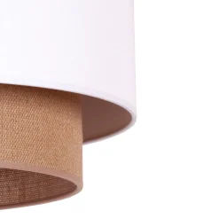 Duolla Pendellamper > Hængelampe BohoØ 45 cm 1flg. hvid/jute