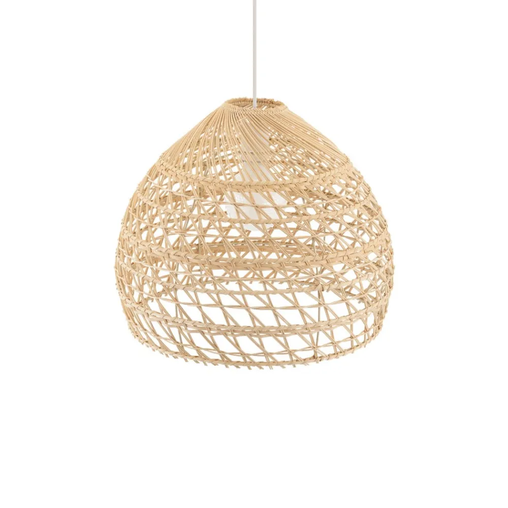 Nowodvorski Lighting Pendellamper > Hængelampe BOHO, Ø 43 cm, naturbrun, rattan, E27