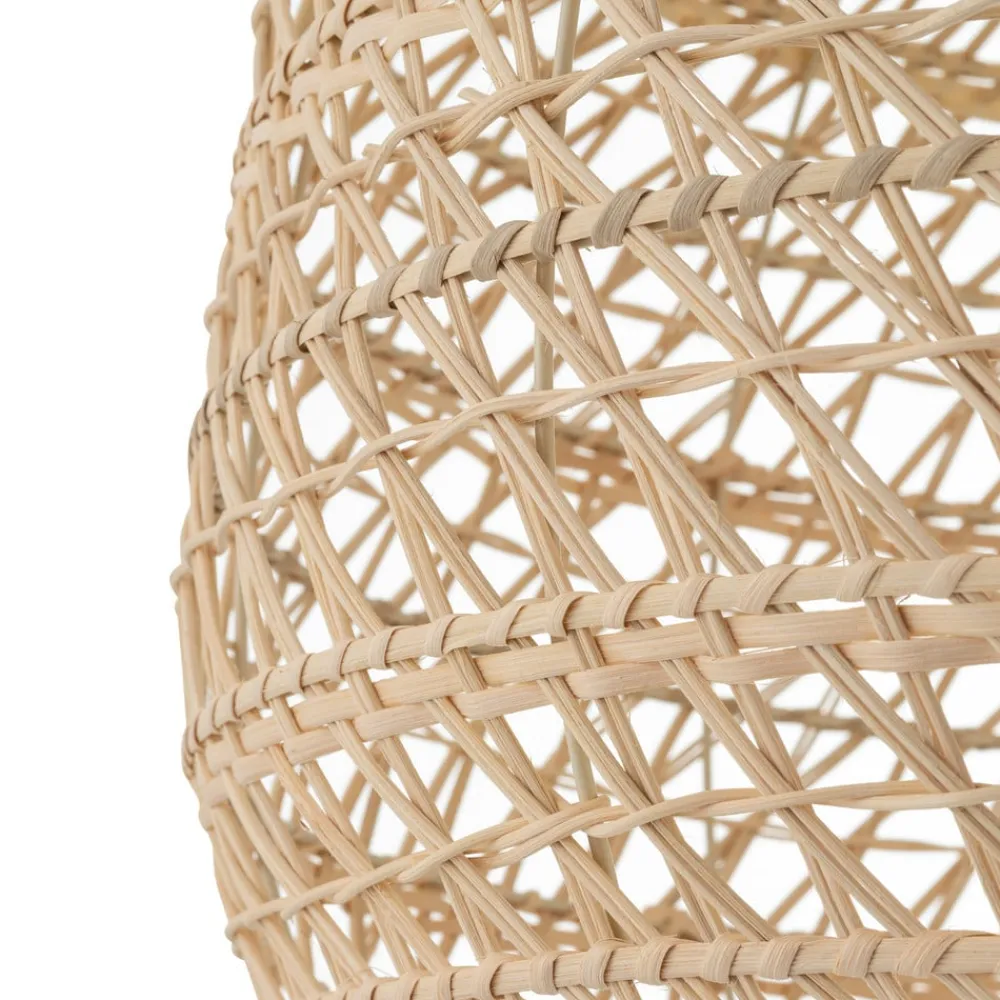 Pendellamper ^ Nowodvorski Lighting Hængelampe BOHO, Ø 60 cm, naturbrun, rattan, E27