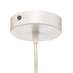 Duolla Pendellamper > Hængelampe Boho, dobbelt skærm, beige
