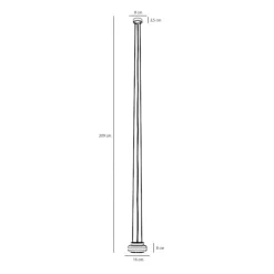 ALDEX Pendellamper > Hængelampe BonBon, creme, Ø 16 cm, glas