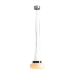 ALDEX Pendellamper > Hængelampe BonBon, creme, Ø 16 cm, glas