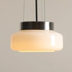 ALDEX Pendellamper > Hængelampe BonBon, creme, Ø 16 cm, glas