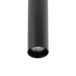 Deko-Light Pendellamper|Pendellamper > Hængelampe CAN, sort, højde 35 cm, Ø 6 cm, metal, GU10