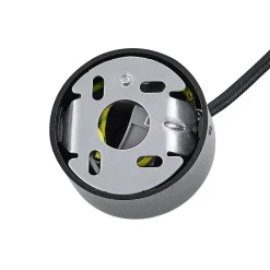 Deko-Light Pendellamper|Pendellamper > Hængelampe CAN, sort, højde 35 cm, Ø 6 cm, metal, GU10