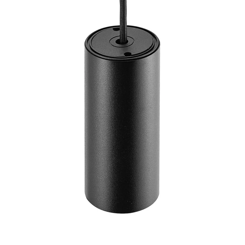 Deko-Light Pendellamper > Hængelampe CAN, sort, højde 15 cm, Ø 6 cm, metal, GU10
