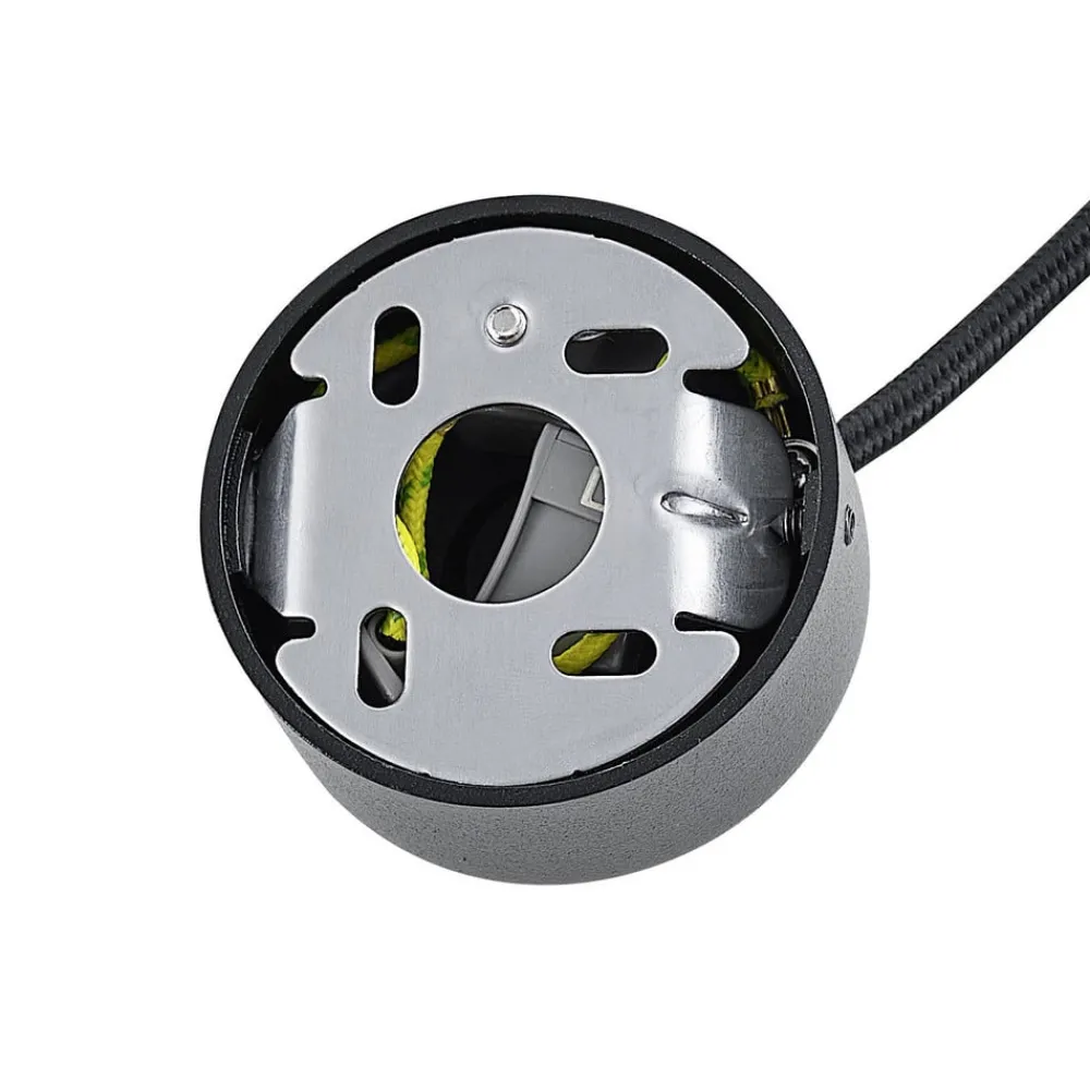 Deko-Light Pendellamper > Hængelampe CAN, sort, højde 15 cm, Ø 6 cm, metal, GU10