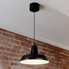 Luminex Pendellamper > Hængelampe Class, sort/sort
