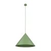 TK Lighting Pendellamper > Hængelampe Cono, 1 lyskilde, Ø 50 cm, grøn, E27