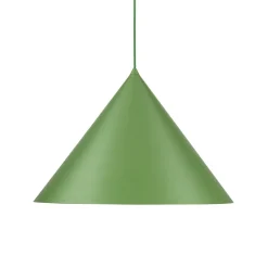 TK Lighting Pendellamper > Hængelampe Cono, 1 lyskilde, Ø 50 cm, grøn, E27