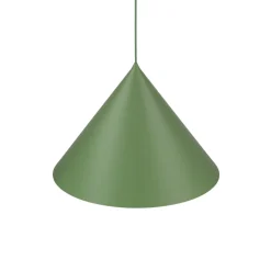 TK Lighting Pendellamper > Hængelampe Cono, 1 lyskilde, Ø 50 cm, grøn, E27