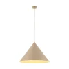 TK Lighting Pendellamper|Pendellamper > Hængelampe Cono, 1 lyskilde, Ø 50 cm, sand, E27