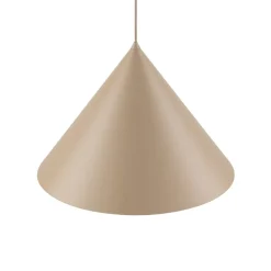 TK Lighting Pendellamper|Pendellamper > Hængelampe Cono, 1 lyskilde, Ø 50 cm, sand, E27