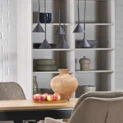 TK Lighting Pendellamper > Hængelampe Cono Mini, 6 lyskilder, sort, E27
