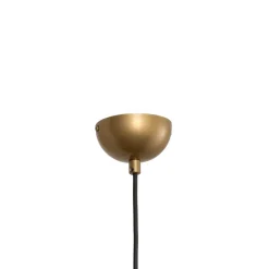 Opviq Pendellamper > Hængelampe Corner, guldfarvet, 25 x 25 cm, metal, E27