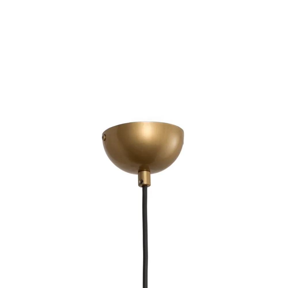Opviq Pendellamper > Hængelampe Corner, guldfarvet, 25 x 25 cm, metal, E27