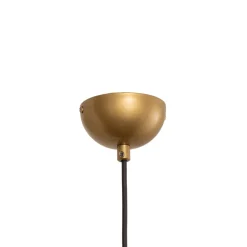 Pendellamper ^ Opviq Hængelampe Corner, guldfarvet, højde 35 cm, metal, E27