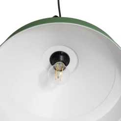 Opviq Pendellamper > Hængelampe Craft, grøn, metal, Ø 41 cm, E27