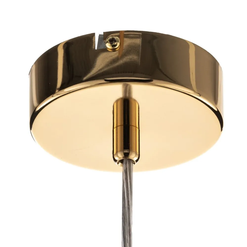 Pendellamper ^ ALDEX Hængelampe Dione, 4 lyskilder, guld