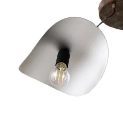Opviq Pendellamper > Hængelampe Eger, 3 lyskilder, sort, metal, Ø 50 cm