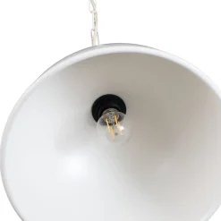 Pendellamper ^ Argon Hængelampe Emoti, beige, 1 lyskilde, Ø 38 cm