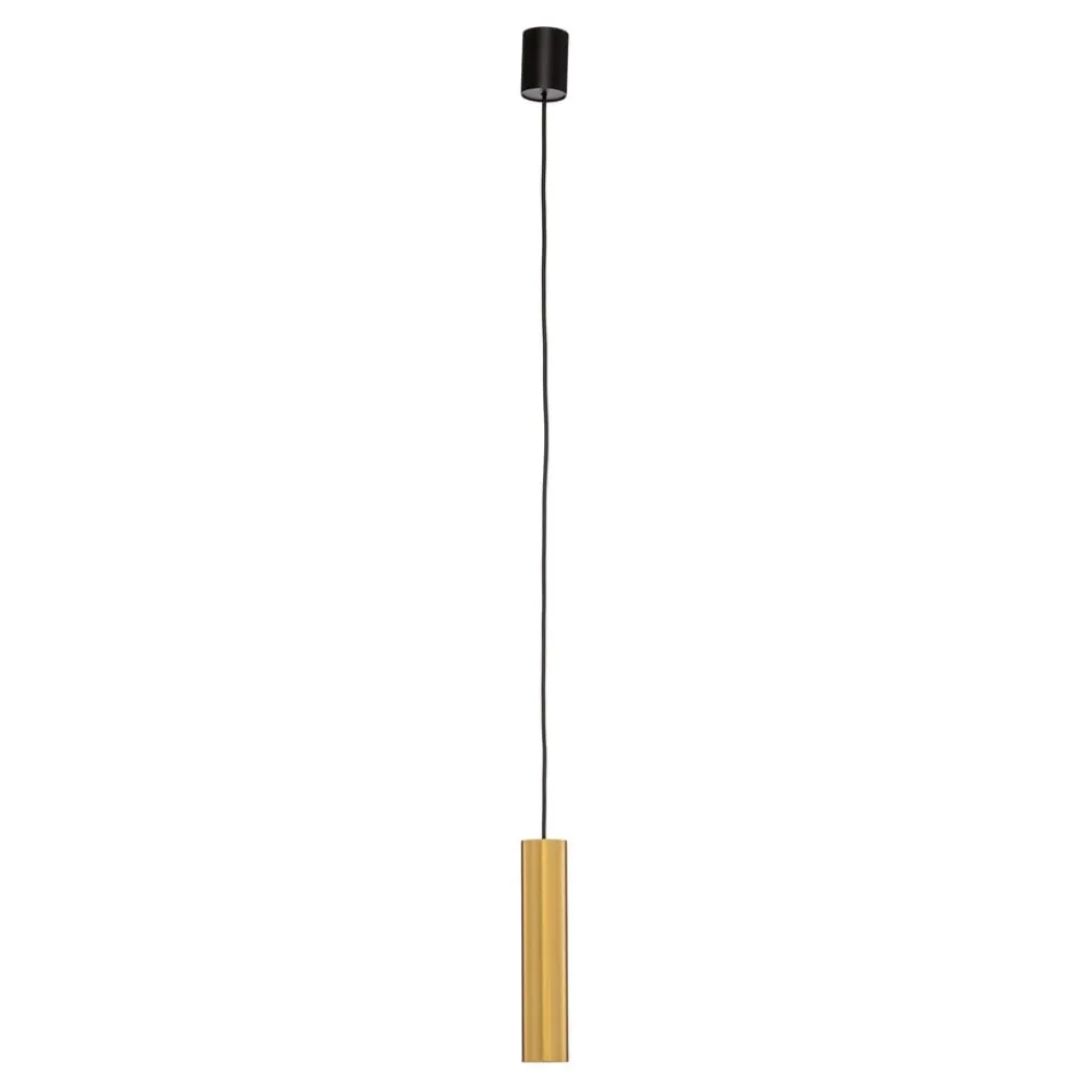 Pendellamper ^ Nowodvorski Lighting Hængelampe Eye, 1 lyskilde, messing, skærmhøjde 25 cm