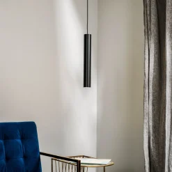 Nowodvorski Lighting Pendellamper > Hængelampe Eye, 1 lyskilde, sort, skærmhøjde 40 cm