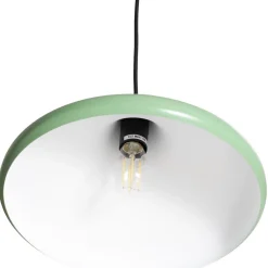 Opviq Pendellamper|Pendellamper > Hængelampe Eysan, mintgrøn, metal, Ø 35 cm, E27