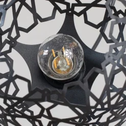 Pendellamper ^ Opviq Hængelampe Fellini MR-787 3 lyskilder rund sort