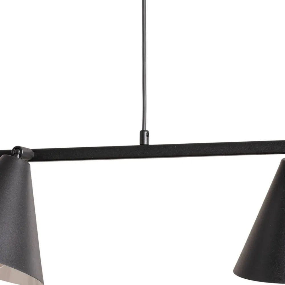 ALDEX Pendellamper|Pendellamper > Hængelampe form 4, sort, metal, 4 lyskilder, kegle, E27