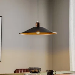 Nowodvorski Lighting Pendellamper > Hængelampe Garret I i mørkebrun/kobber Ø 50 cm