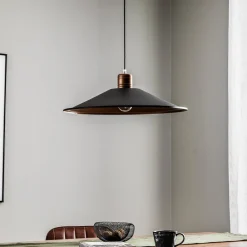 Nowodvorski Lighting Pendellamper > Hængelampe Garret I i mørkebrun/kobber Ø 50 cm
