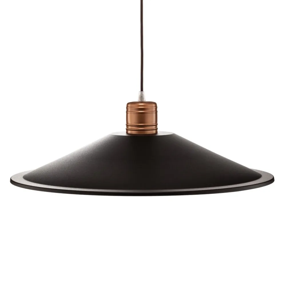 Nowodvorski Lighting Pendellamper > Hængelampe Garret I i mørkebrun/kobber Ø 50 cm