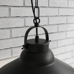 Luminex Pendellamper > Hængelampe Iron, sort/hvid
