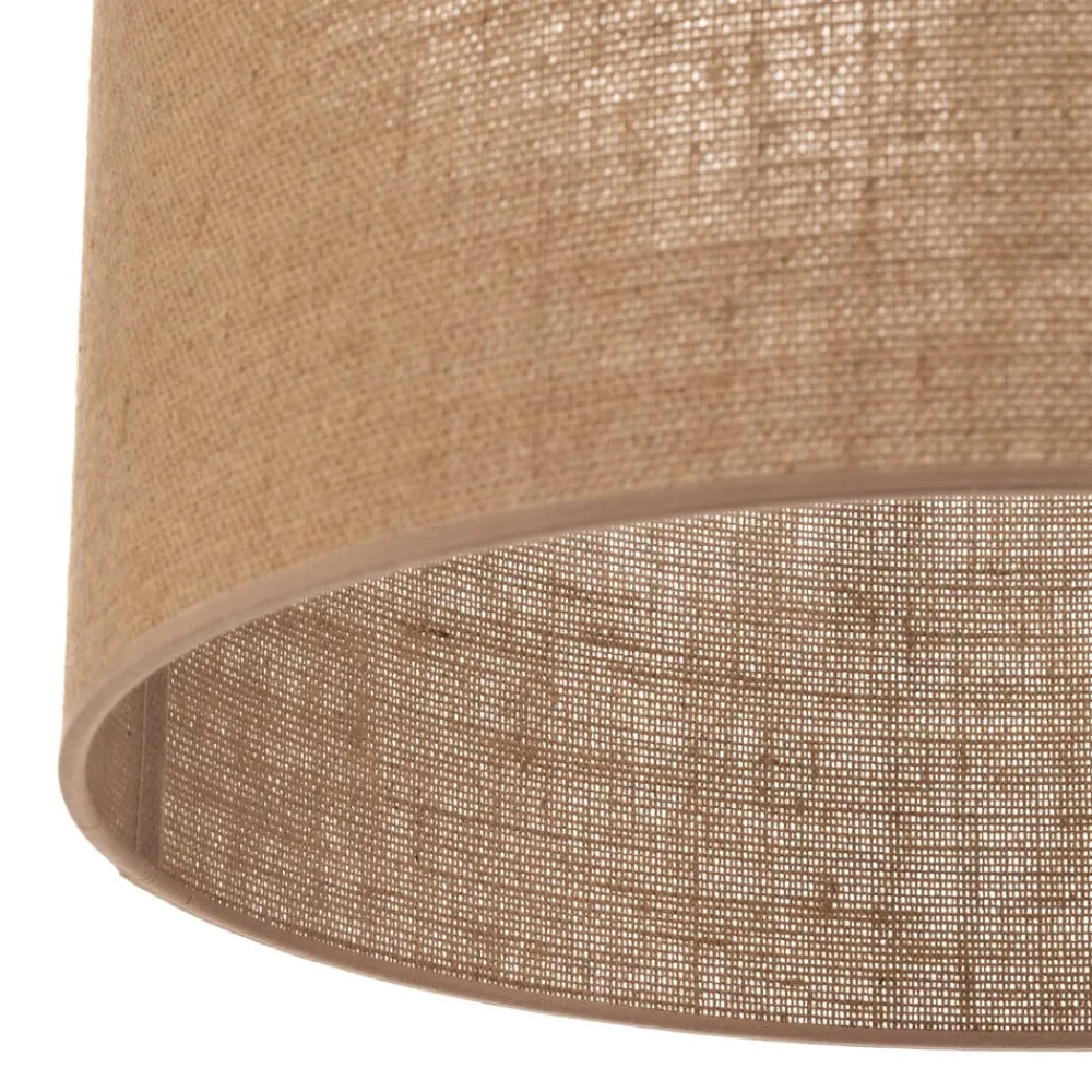 Pendellamper ^ Duolla Hængelampe Jute cylinder naturbrun Ø40cm 1 lyskilde.