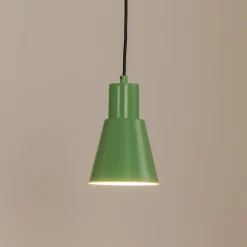 Opviq Pendellamper|Pendellamper > Hængelampe Konikkem, mintgrøn, metal, Ø 14 cm, E27