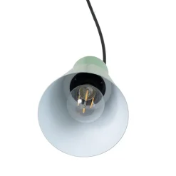 Opviq Pendellamper|Pendellamper > Hængelampe Konikkem, mintgrøn, metal, Ø 14 cm, E27