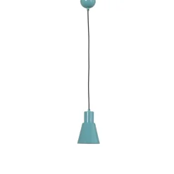 Opviq Pendellamper|Pendellamper > Hængelampe Konikkem, turkis, metal, Ø 14 cm, E27