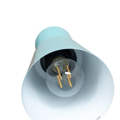 Opviq Pendellamper|Pendellamper > Hængelampe Konikkem, turkis, metal, Ø 14 cm, E27