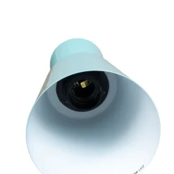 Opviq Pendellamper|Pendellamper > Hængelampe Konikkem, turkis, metal, Ø 14 cm, E27