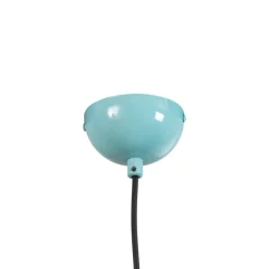 Opviq Pendellamper|Pendellamper > Hængelampe Kure, turkis, metal, Ø 60 cm, E27
