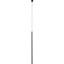 Nowodvorski Lighting Pendellamper > Hængelampe Laser 1 lyskilde, sort, skærm 100 cm