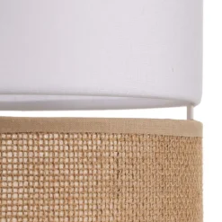 TK Lighting Pendellamper|Pendellamper > Hængelampe Linobianco, rund, 3 lyskilder