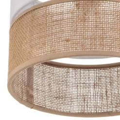 TK Lighting Pendellamper|Pendellamper > Hængelampe Linobianco, rund, 3 lyskilder