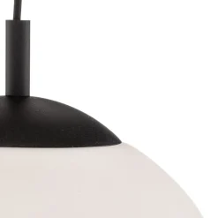 TK Lighting Pendellamper > Hængelampe Maxi, Ø 30 cm, 1 lyskilde, glasskærm