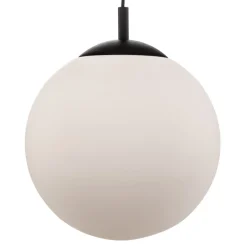 TK Lighting Pendellamper > Hængelampe Maxi, Ø 30 cm, 1 lyskilde, glasskærm